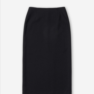 코티하 h-line long skirt 블랙 브라운 M