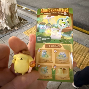 폼폼푸린 피규어,가챠