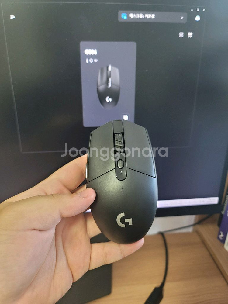로지텍 G304 사무용 저소음 게이밍 무선 마우스--0