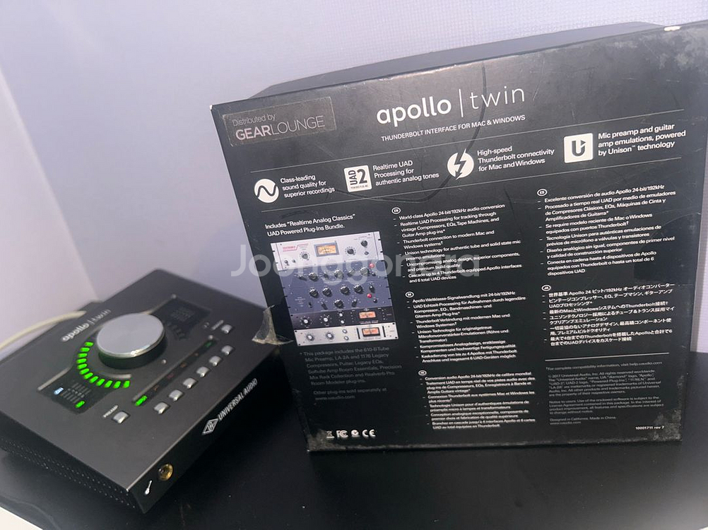 (풀박) UAD apollo twin MK2 오디오 인--2