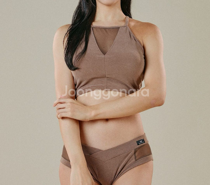 밀라티브 폴웨어 허그미 탑,쇼츠 세트S--0