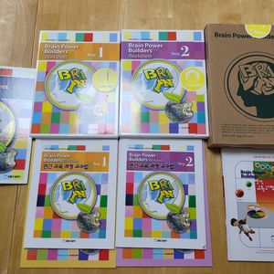 오르다 브레인파워 빌더스 Step 1,2,3 미개봉+4