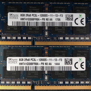 노트북/미니PC용 SK하이닉스 8GB DDR3L 램
