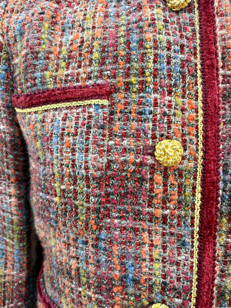 LOUIS JOONE 루이스준 모50% 트위드자켓--10