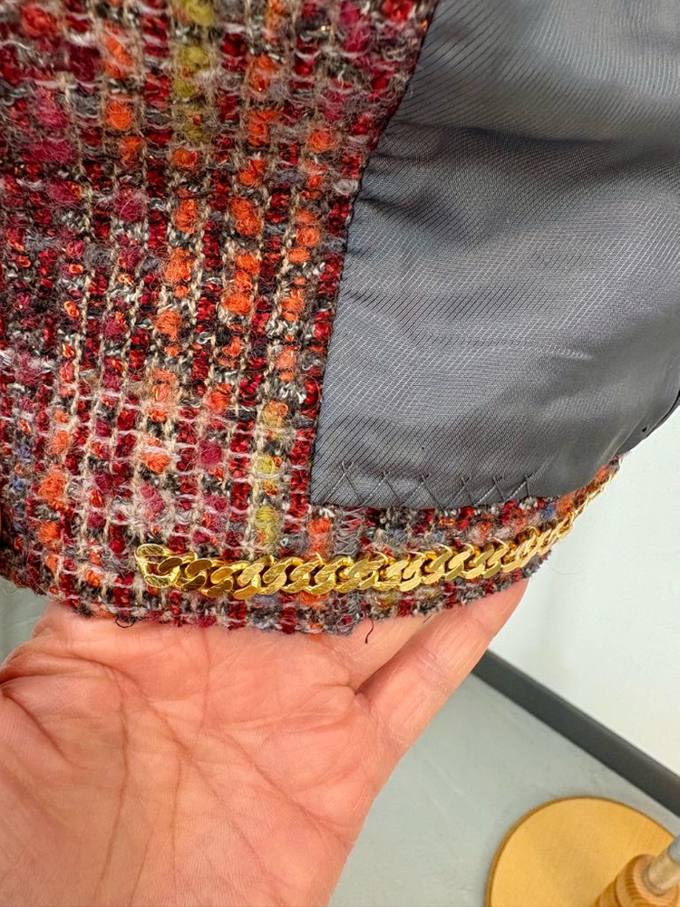 LOUIS JOONE 루이스준 모50% 트위드자켓--9