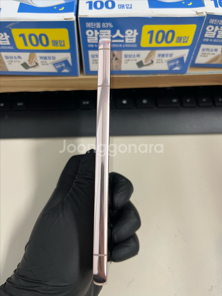 갤럭시S22 256G 핑크골드 S급!--5