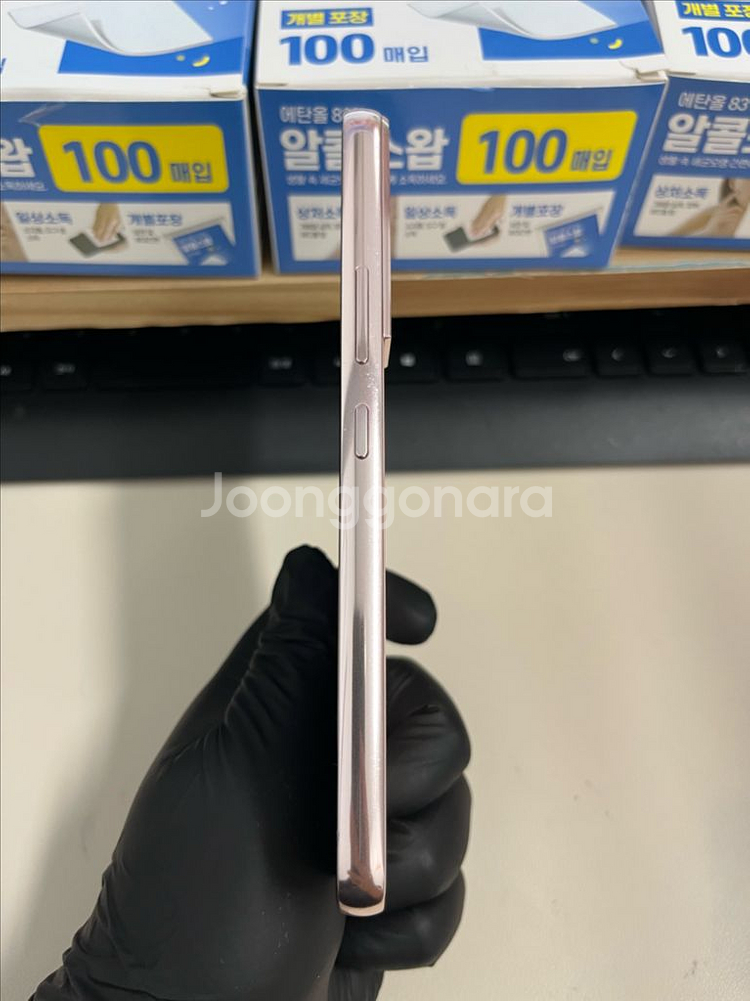 갤럭시S22 256G 핑크골드 S급!--4