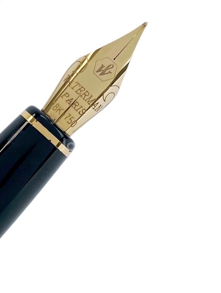 워터맨 르딸롱 18k F닙 만년필--1