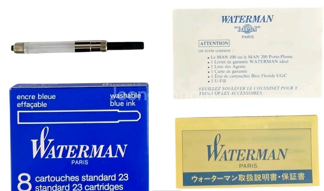 워터맨 르딸롱 18k F닙 만년필--3