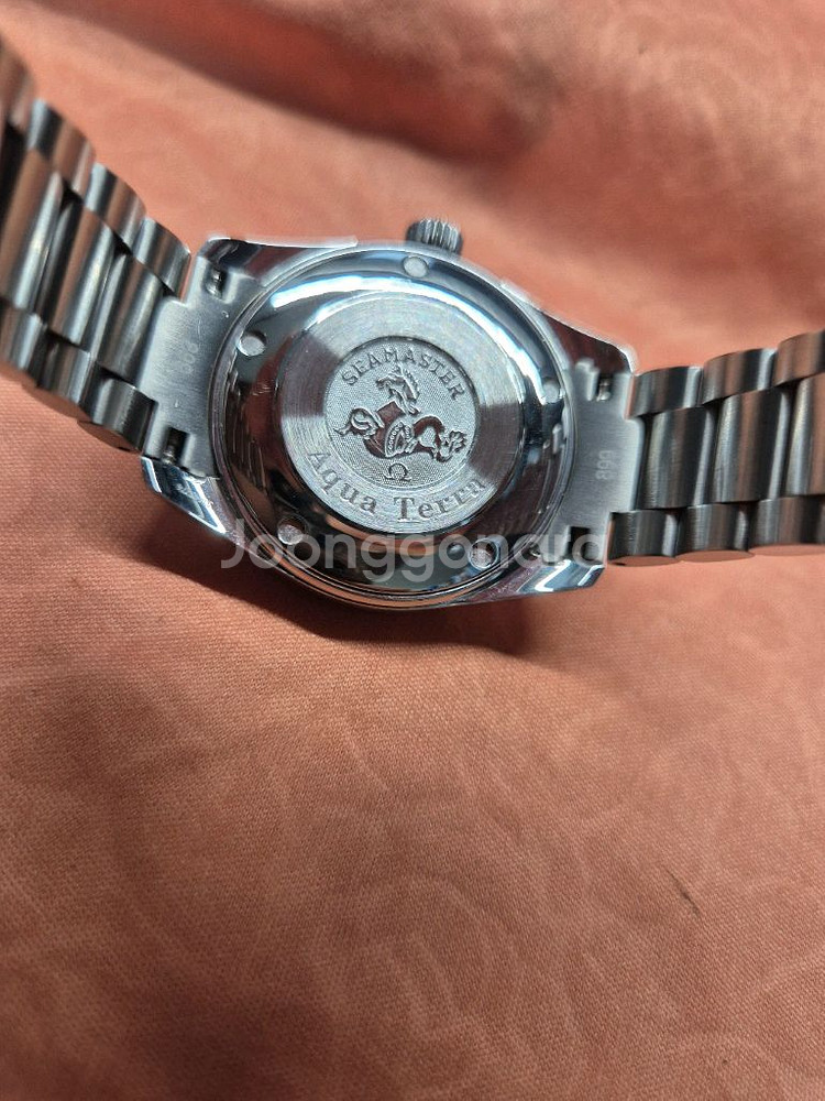 오메가정품 아쿠아테라 36mm 은판--4