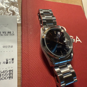 오메가 씨마스터 아쿠아테라 쿼츠 36mm 청판