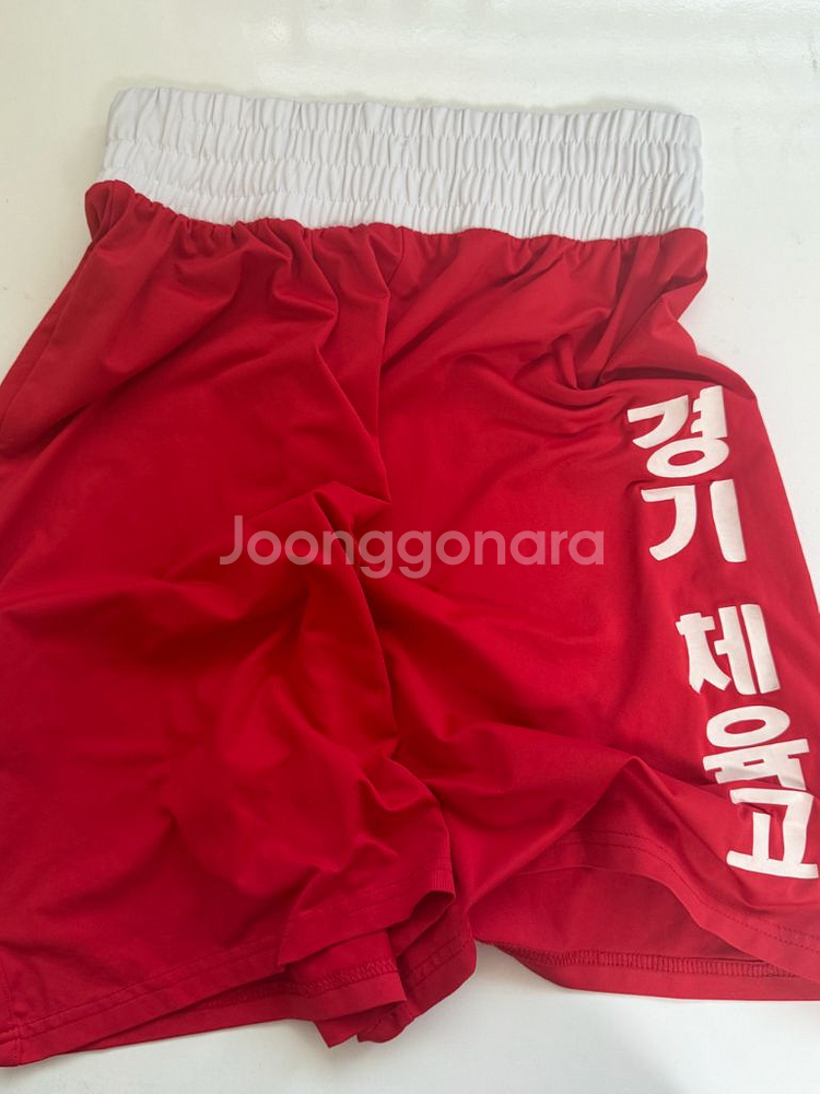 아디다스 경기체고 복싱 시합복 유니폼 하의--2