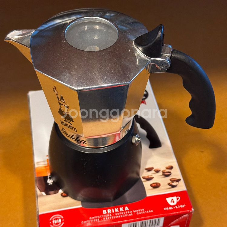 비알레띠 브리카 모카포트 3-4인용--1