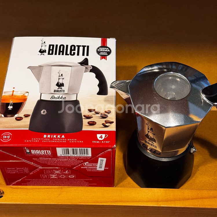 비알레띠 브리카 모카포트 3-4인용--0