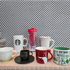 스타벅스 머그와 커피잔 7점.미사용