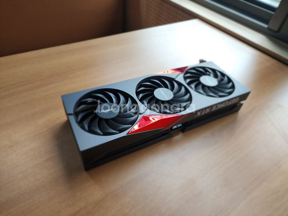 컬러풀 RTX3070 TI 8GB 3팬 그래픽카드--0