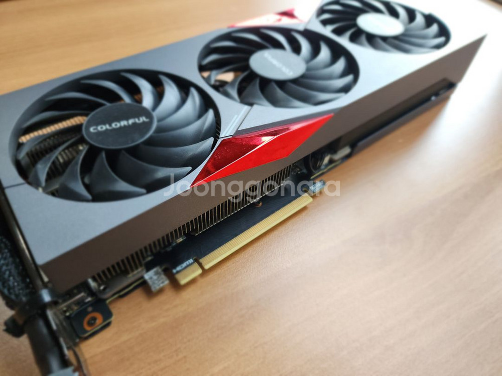 컬러풀 RTX3070 TI 8GB 3팬 그래픽카드--2