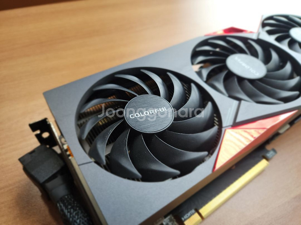 컬러풀 RTX3070 TI 8GB 3팬 그래픽카드--4