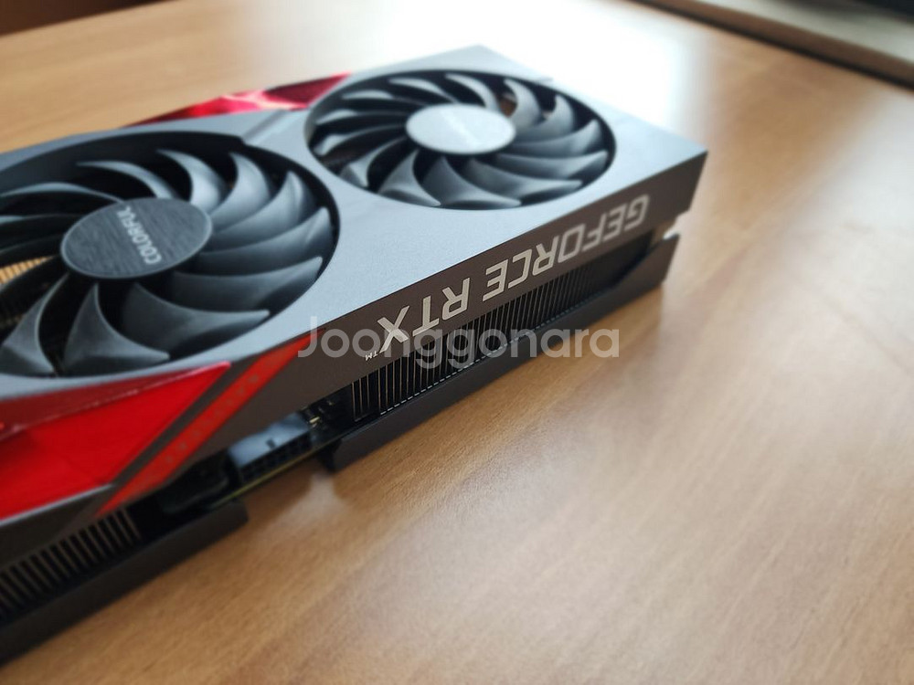 컬러풀 RTX3070 TI 8GB 3팬 그래픽카드--5