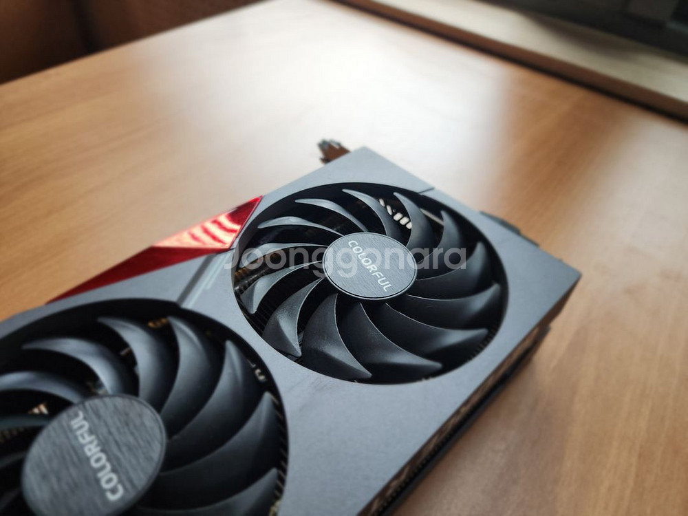 컬러풀 RTX3070 TI 8GB 3팬 그래픽카드--6