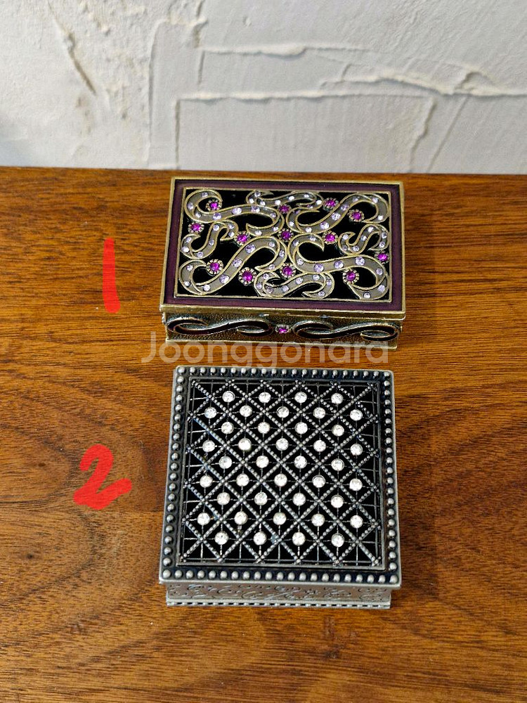 빈티지 트링켓/보석함 7--0