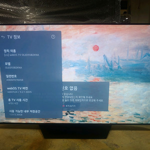 LG 올레드 55인치 OLED55B2KNA 판매합니다