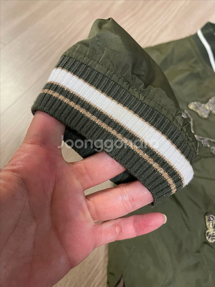 남아 얇은 누빔점퍼 / 6-7세 / 상태좋음--1