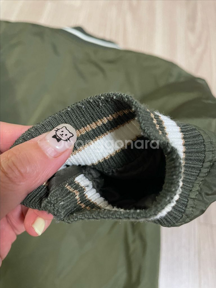 남아 얇은 누빔점퍼 / 6-7세 / 상태좋음--9