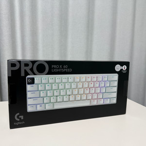 미개봉 로지텍 G PRO X 60 LIGHTSPEED