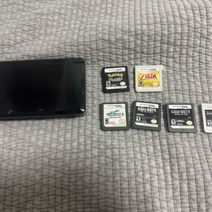 [북미판 세트] 3DS 본체 + 포켓몬 블랙 + 젤다
