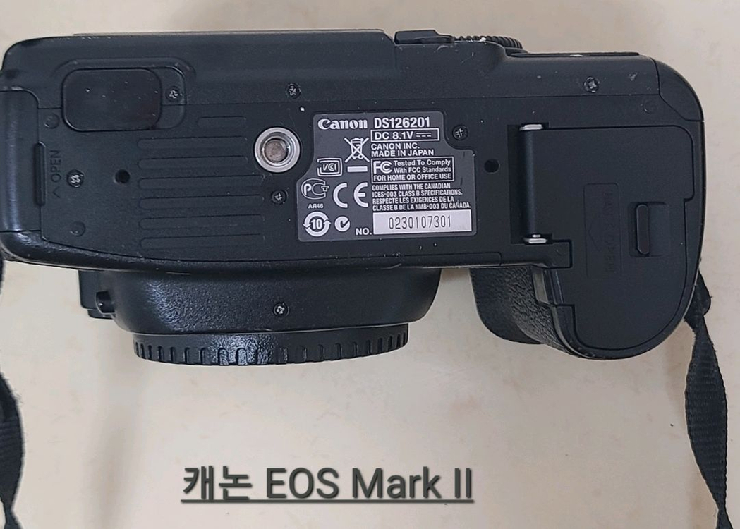 케논 EOS 5D MARK2 의 랜즈 이미지