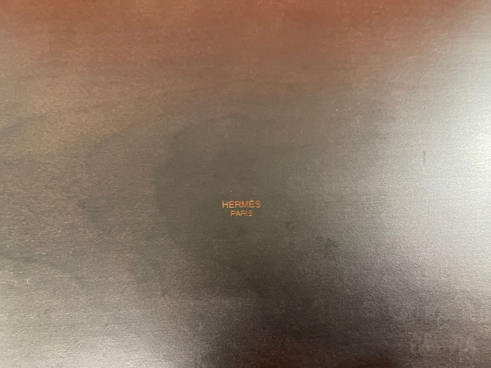 에르메스 스퀘어 로즈우드 트레이 미듐--3