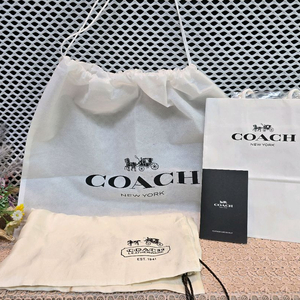 코치 쇼핑백,파우치3점,