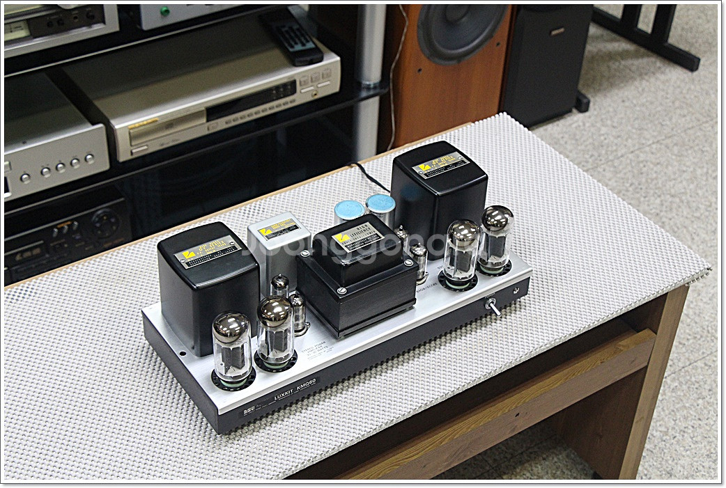 럭스만 진공관 명기 파워앰프 LUXKIT KMQ 60--2