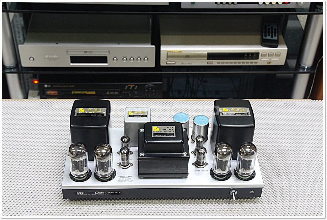 럭스만 진공관 명기 파워앰프 LUXKIT KMQ 60--4
