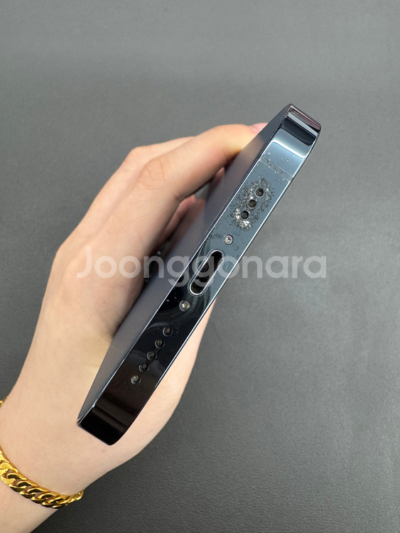 [대전중고폰] 373680 아이폰12프로 블루 128G--4