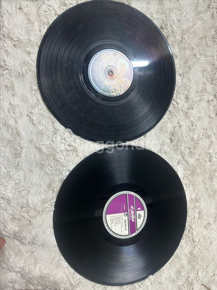 주현미 인기 LP 2장 (자켓없음) 일괄 판매합니다--0