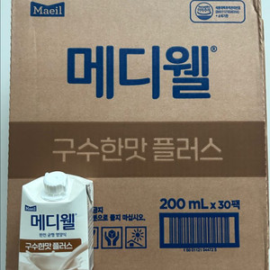 매일유업 메디웰 구수한맛 플러스 200ml 60개