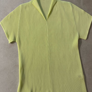 플리츠플리즈 라임색 미스트