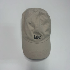 LEE 리 베이지 클래식 볼캡 모자