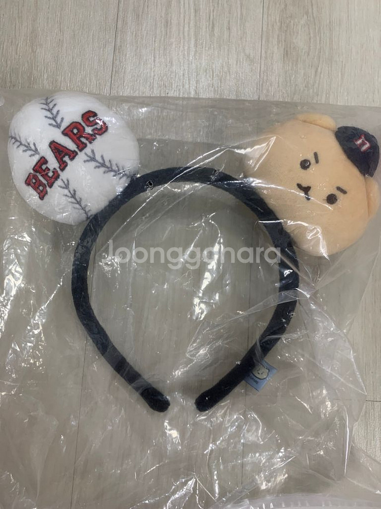 두산베어스 망곰 머리띠--0