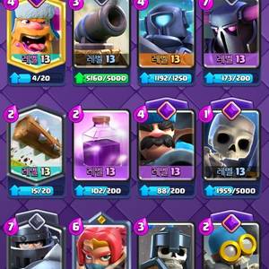 클로,클오클,브롤 피규어