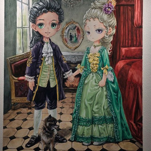 그림 작품 소장품 정리, 디렌리,김지희,이재현.. 등