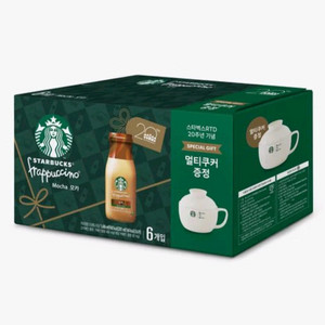 스타벅스 모카 281ml*6입 +멀티쿠커 기획 상품 분