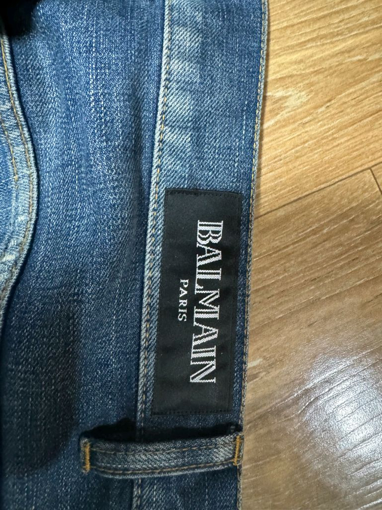 발망 기본형 데님 진 청바지 팝니다 팬츠 바이커진 이미지