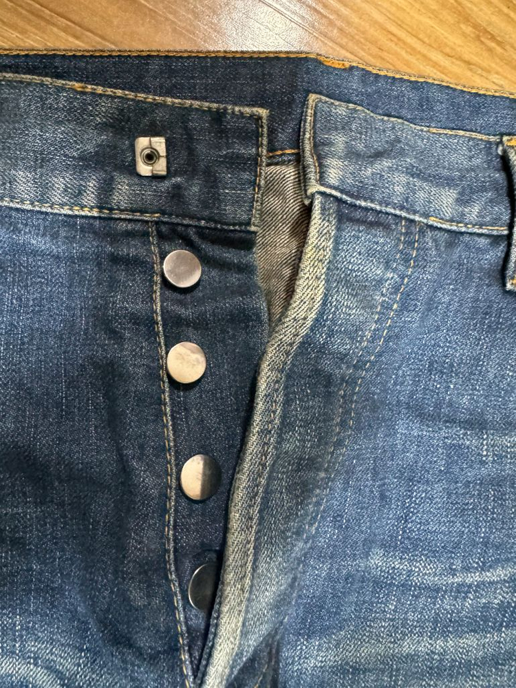 발망 기본형 데님 진 청바지 팝니다 팬츠 바이커진 이미지