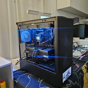 9800x3d rx9070xt 리안리 디지털 본체