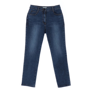 [S]잇미샤 W28 진청 워싱 슬림 데님 진 청바지