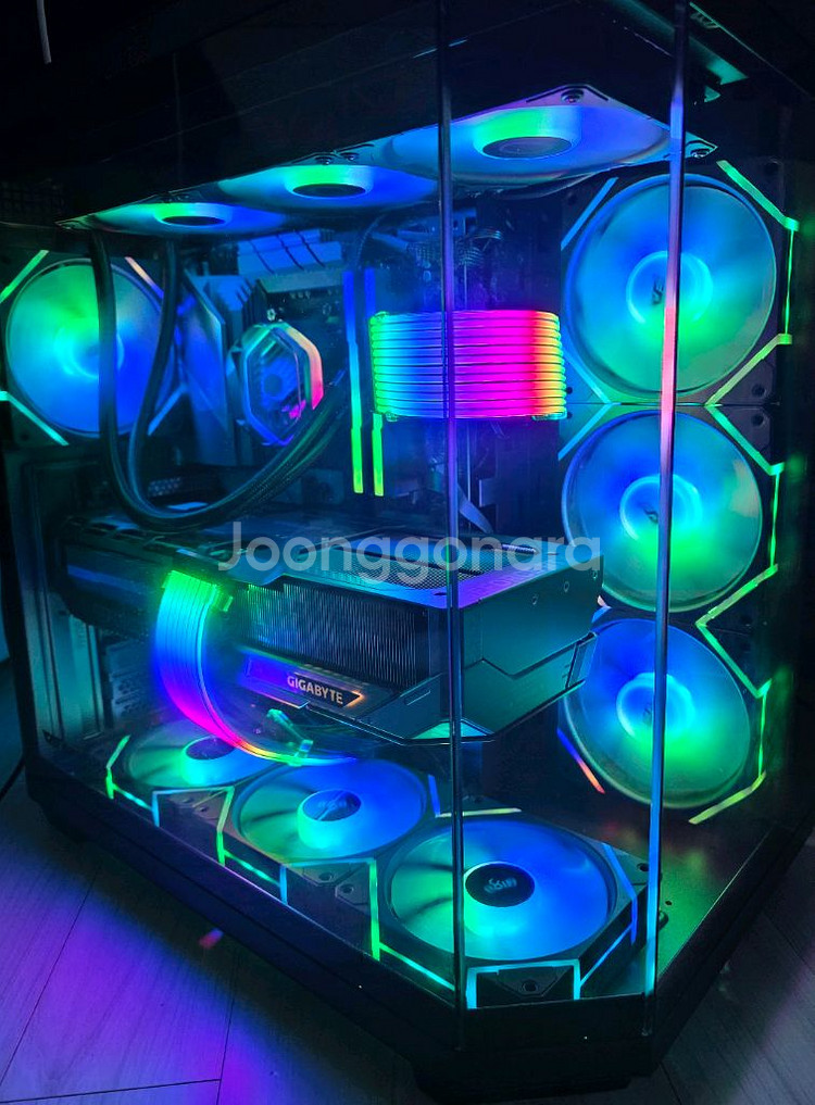 라이젠9 9950X3D 5080 게이밍OC 컴퓨터--1