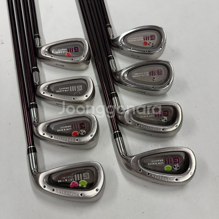 여성용 다이와 지쓰리 아이언세트--6